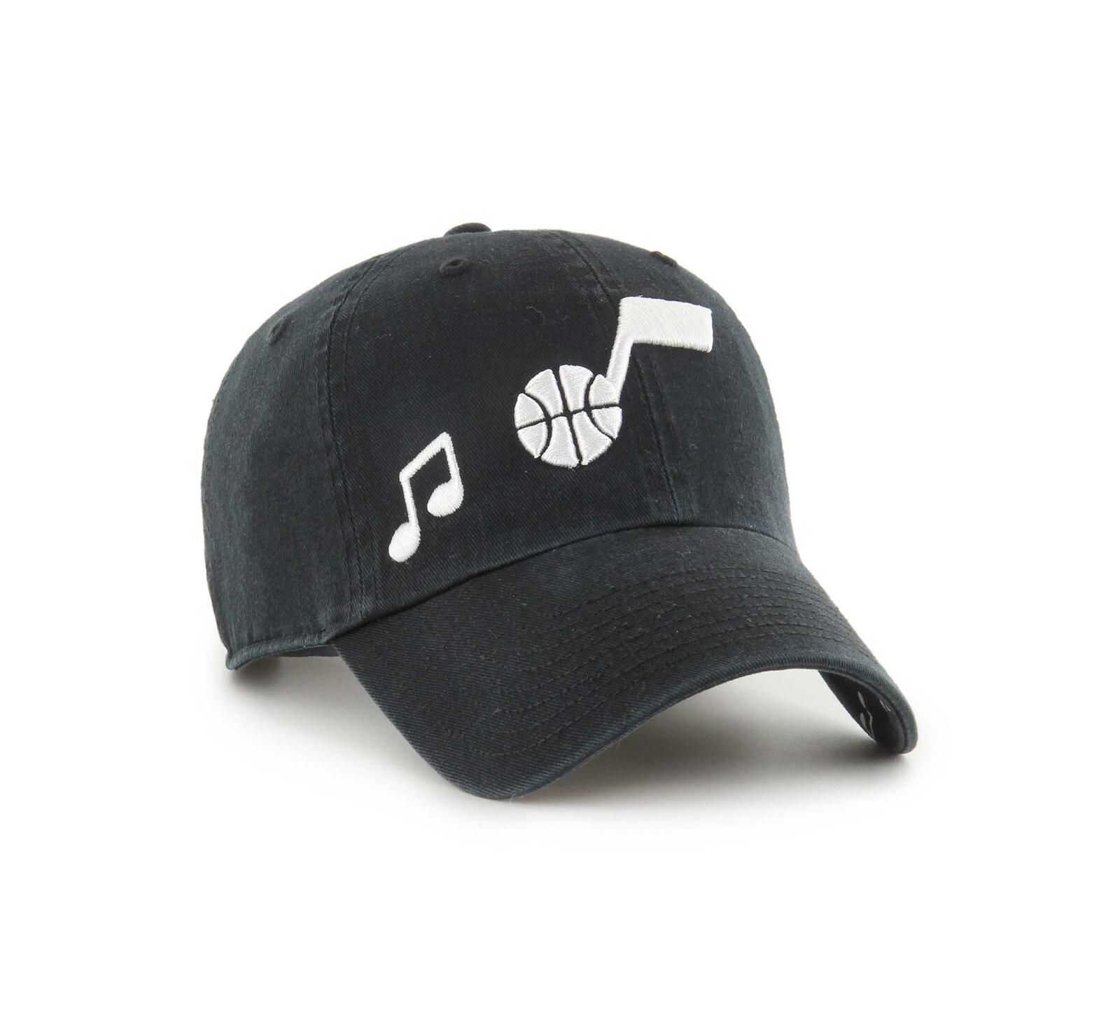 Женская кепка '47 Brand Black Utah Jazz Confetti Adjustable Hat