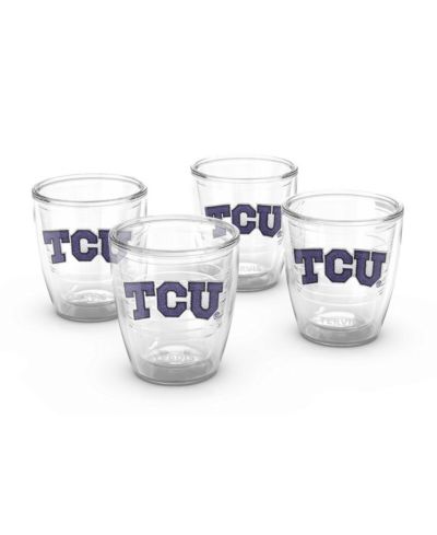 Набор стаканов Tervis Tumbler TCU Horned Frogs 4-Pack 12oz. Emblem