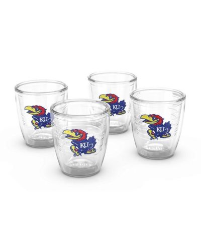 Tervis Tumbler Kansas Jayhawks 4-Pack 12oz. Emblem Tumbler Set