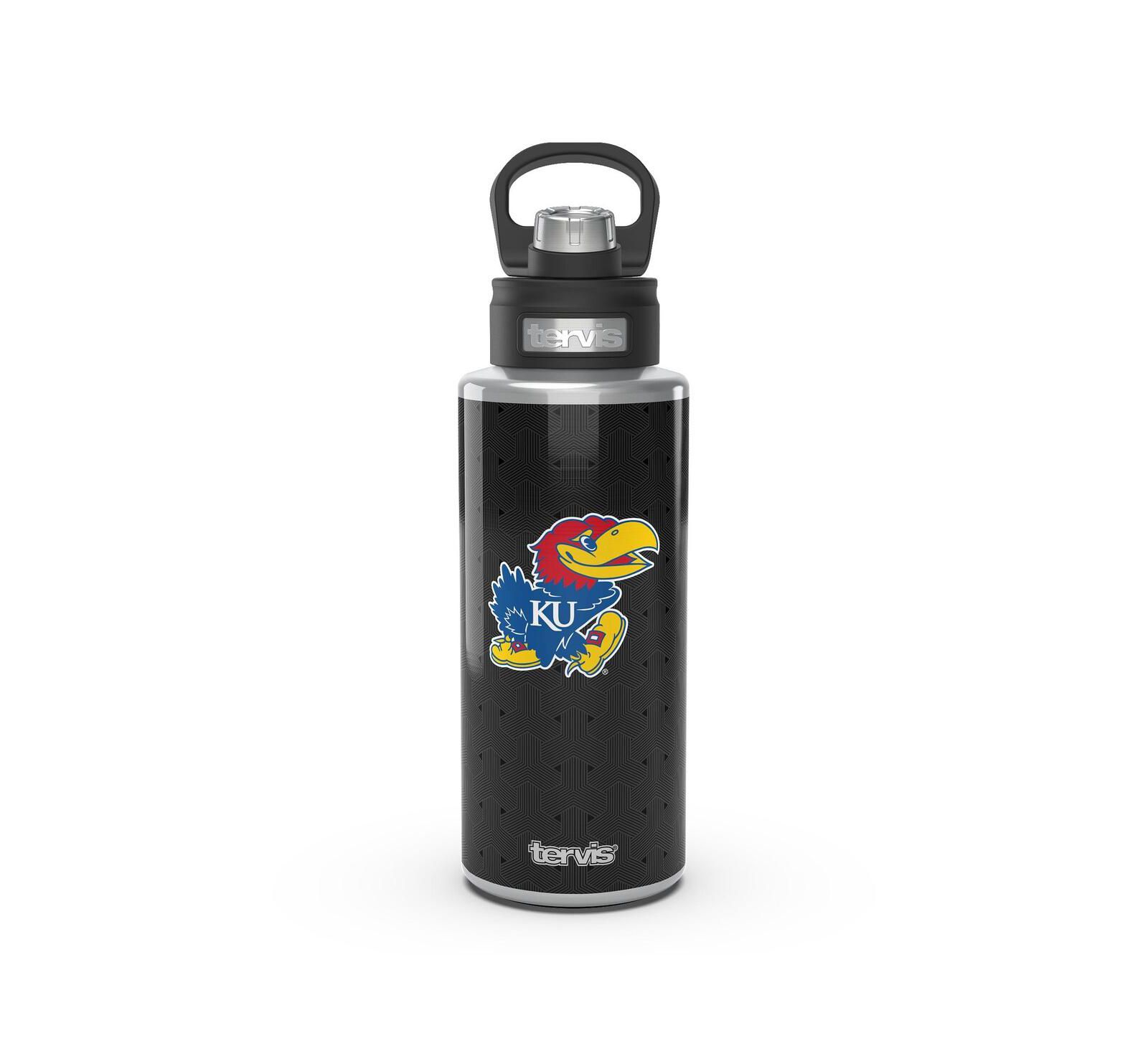 Tervis Tumbler Kansas Jayhawks 32oz. Weave Wide Mouth Water Bottle