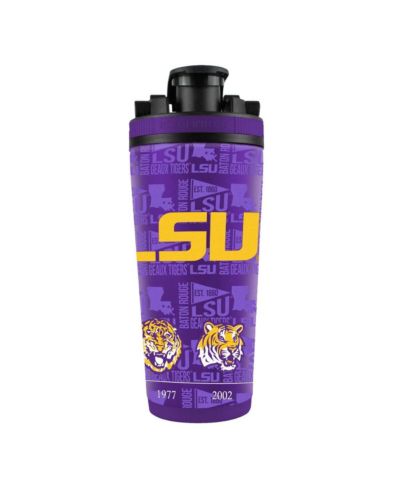 Ice Shaker Wincraft LSU Tigers 26oz. 4D Stainless Steel Bottle