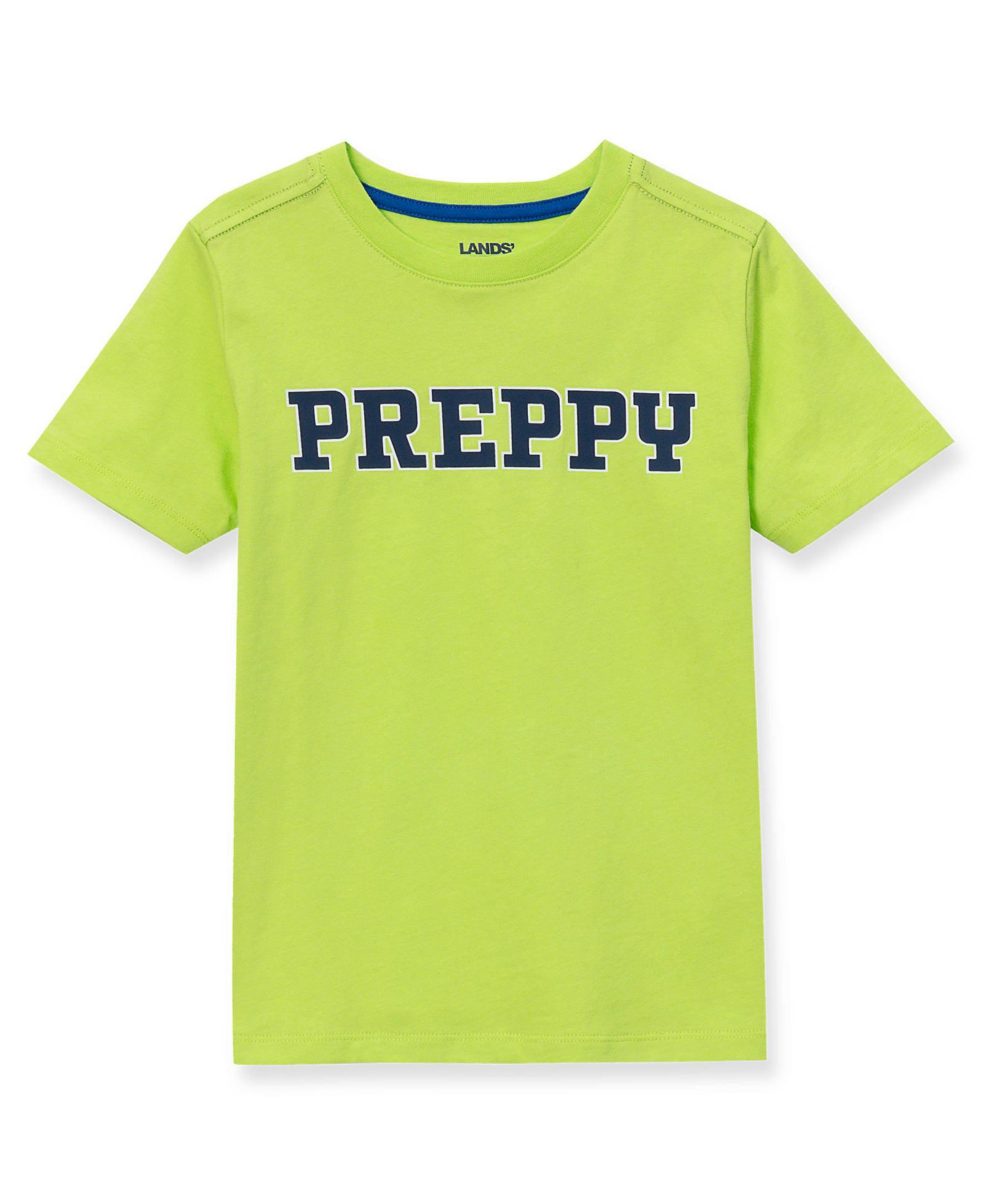 Lands' End Little And Big Boys Short Sleeve Graphic Tee