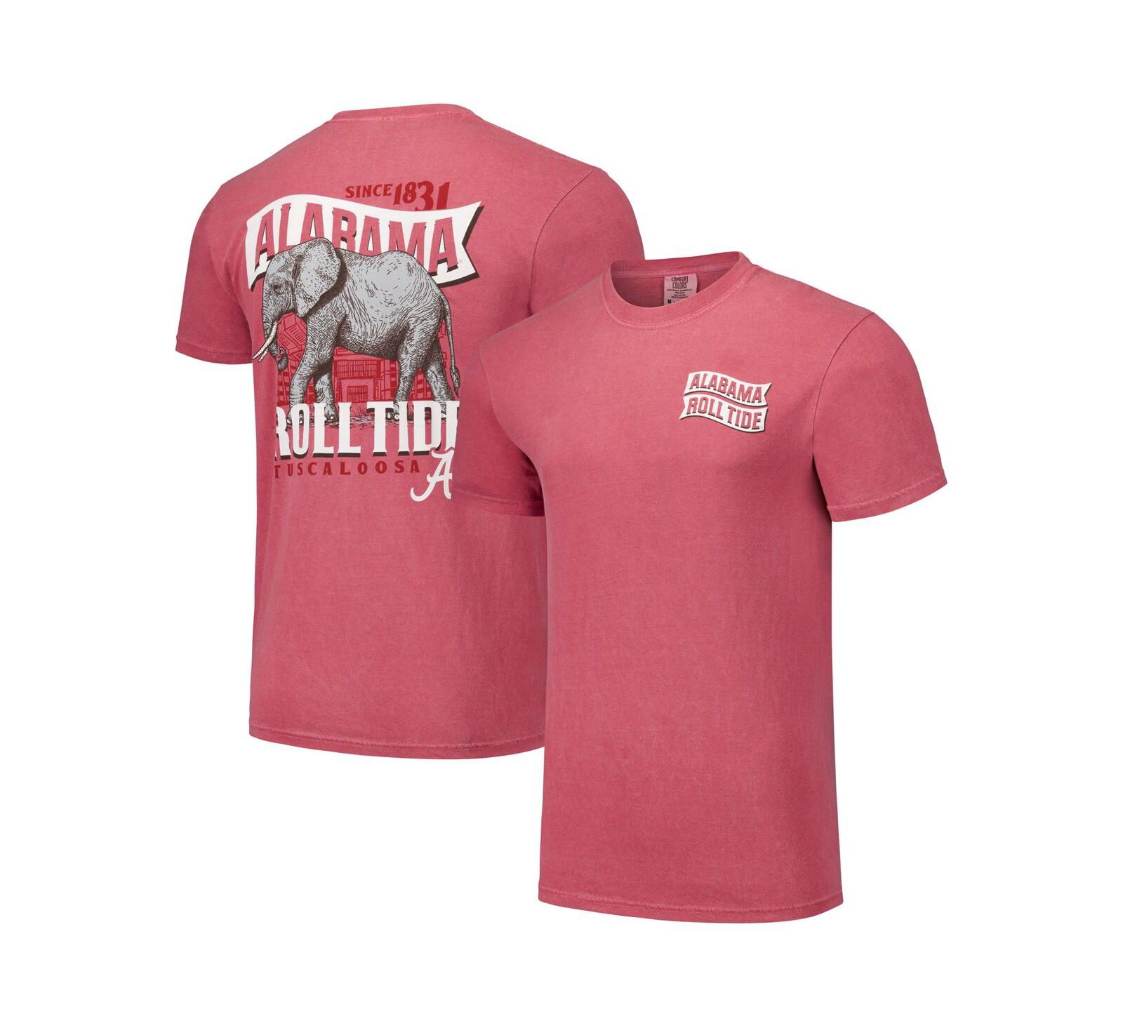 Футболка Image One Men's and Women's Crimson Alabama Crimson Tide Hyper Local Banner Stadium