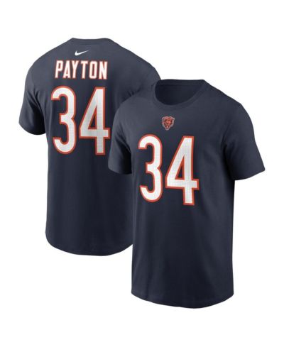 Мужская футболка Nike Walter Payton Navy Chicago Bears