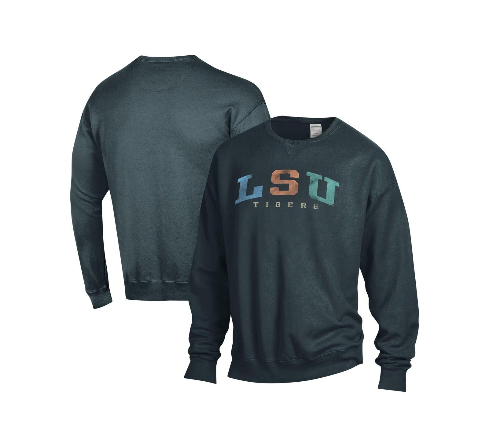 Унисекс свитшот Comfortwash Gray LSU Tigers Oversized Pullover