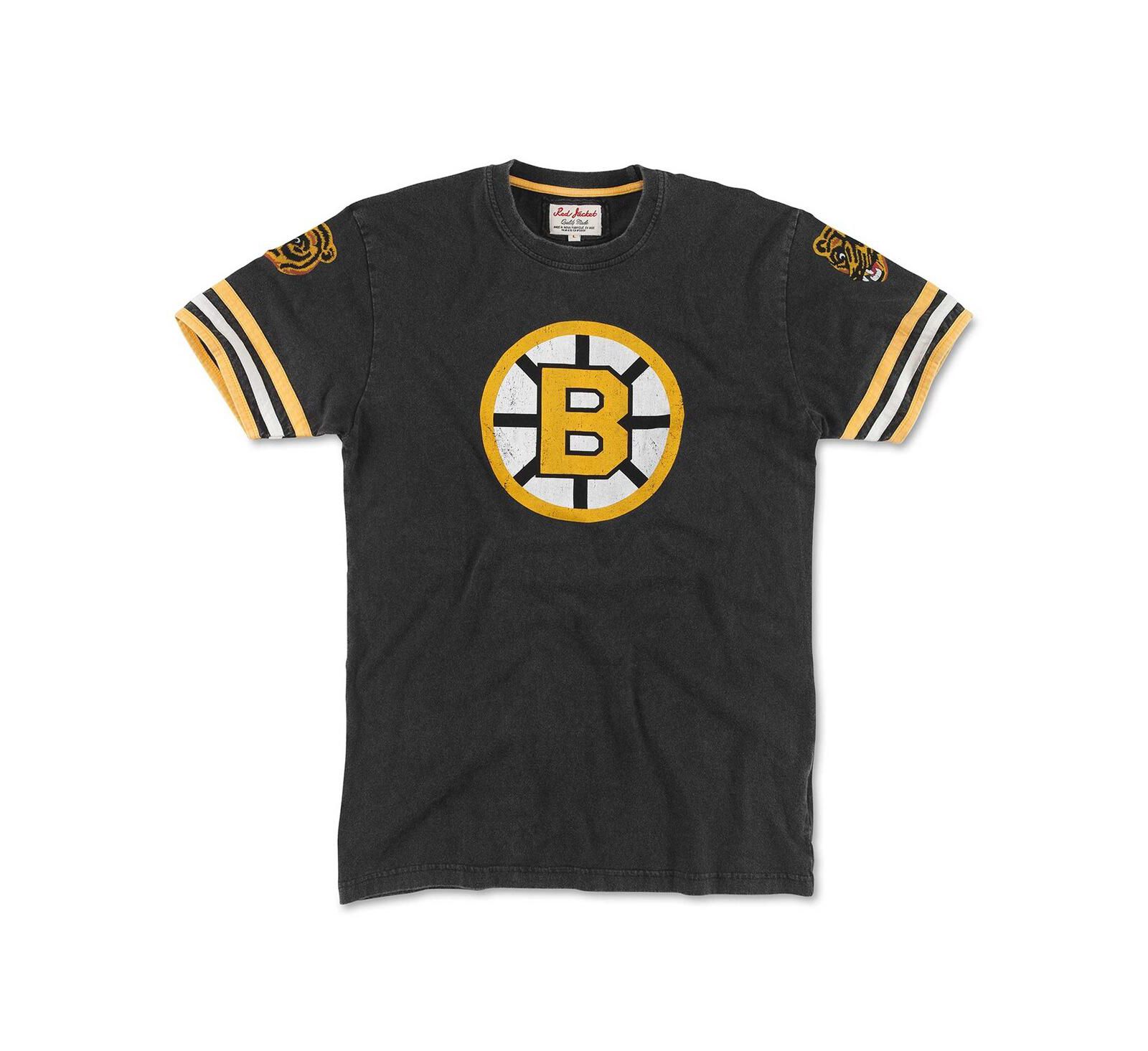 Мужская футболка American Needle Black Boston Bruins Remote Control