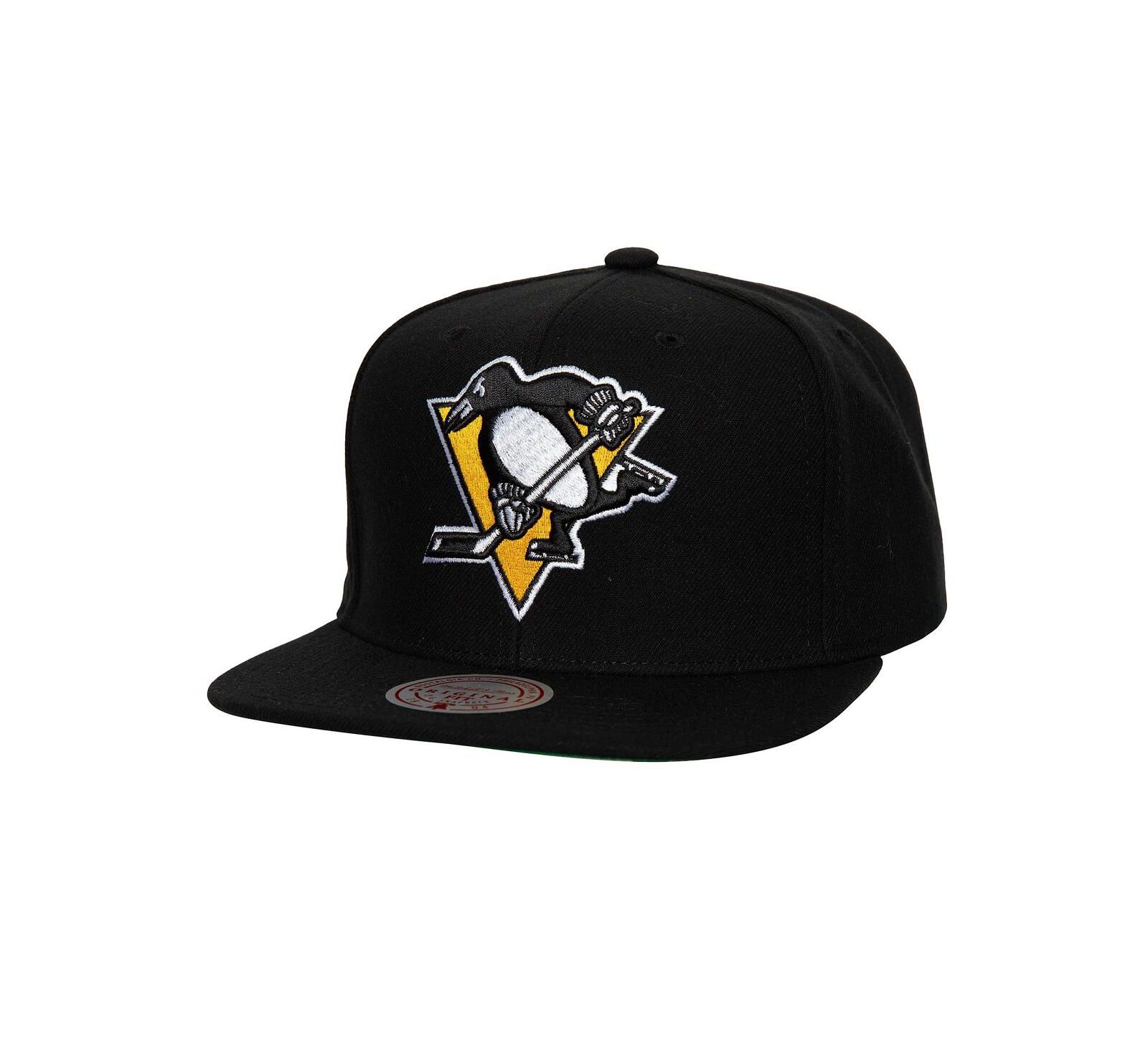 Mitchell & Ness Мужская кепка snapback Pittsburgh Penguins Black