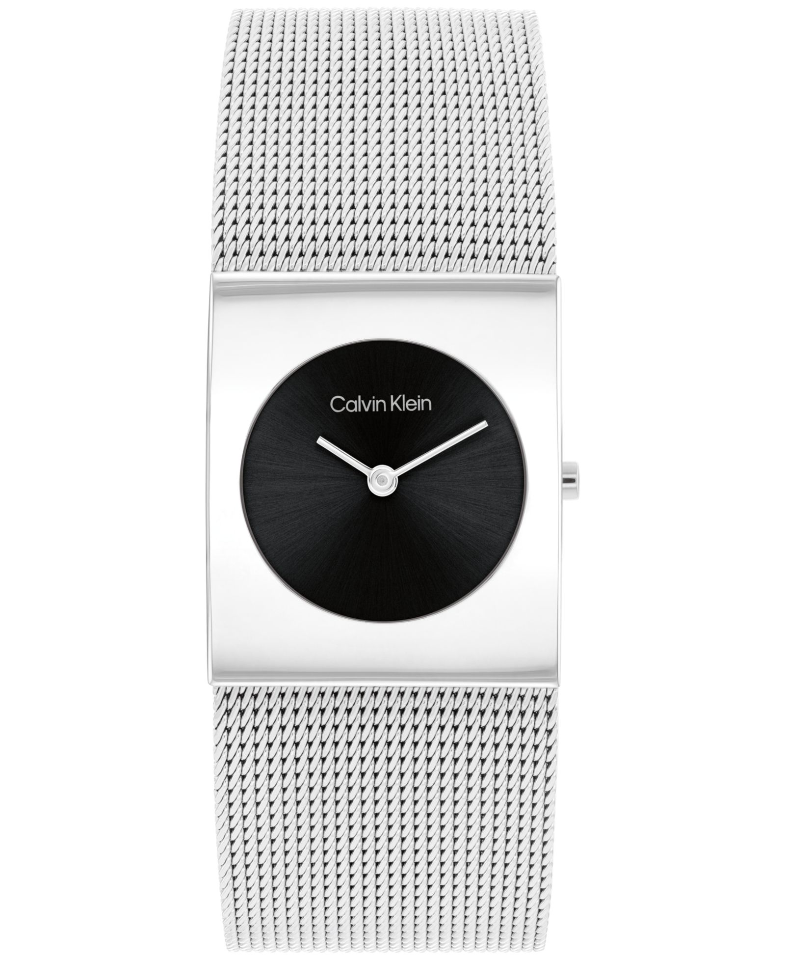 Calvin Klein Женские Pulse Silver Stainless Steel Mesh Watch 26.40mm