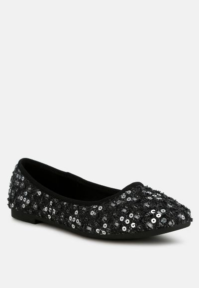 London Rag Женские Суjet Sequin Ballet Flats