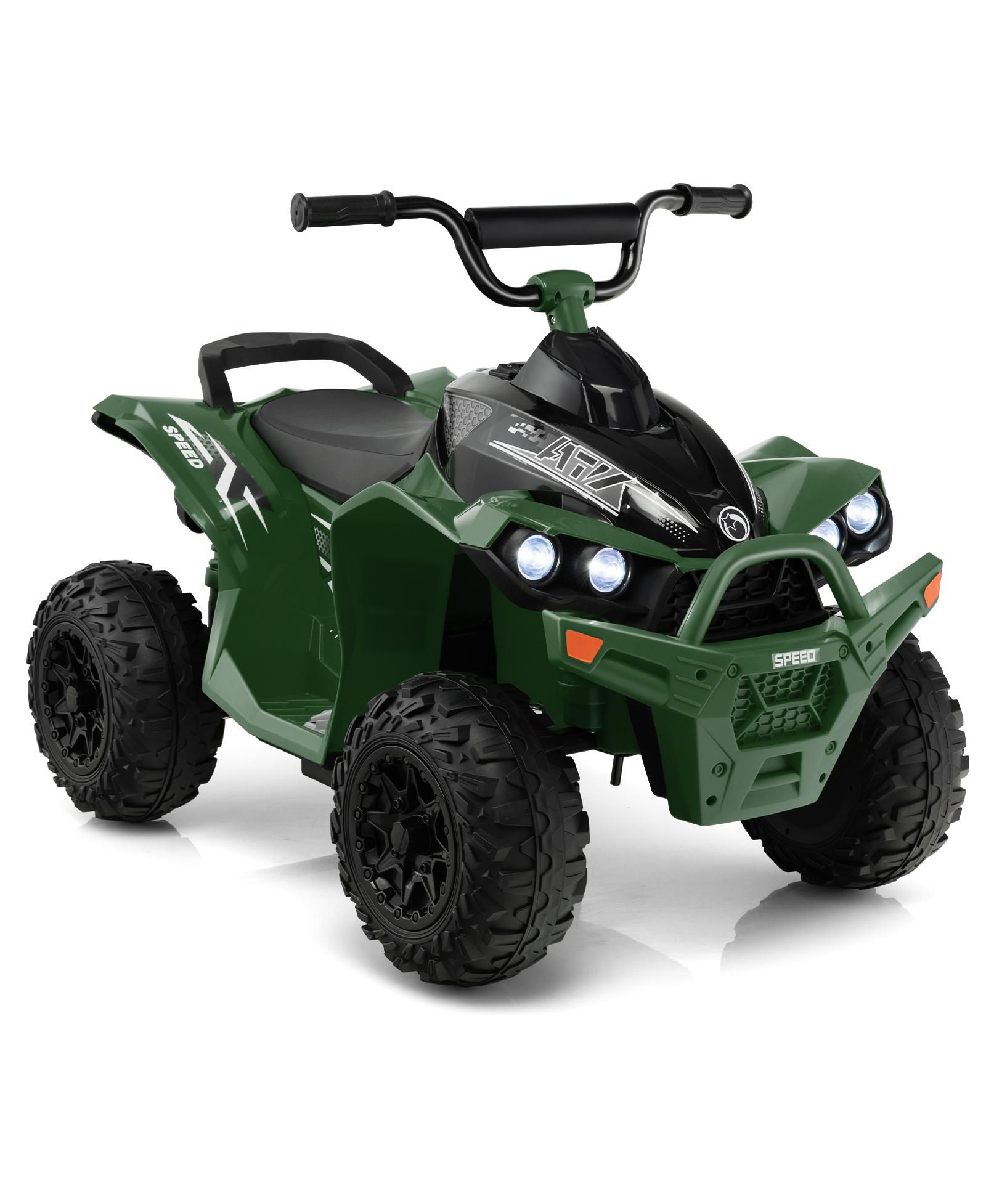 Детский квадроцикл SKONYON 12V Kids Ride On ATV с регулируемой скоростью и износостойкими колесами