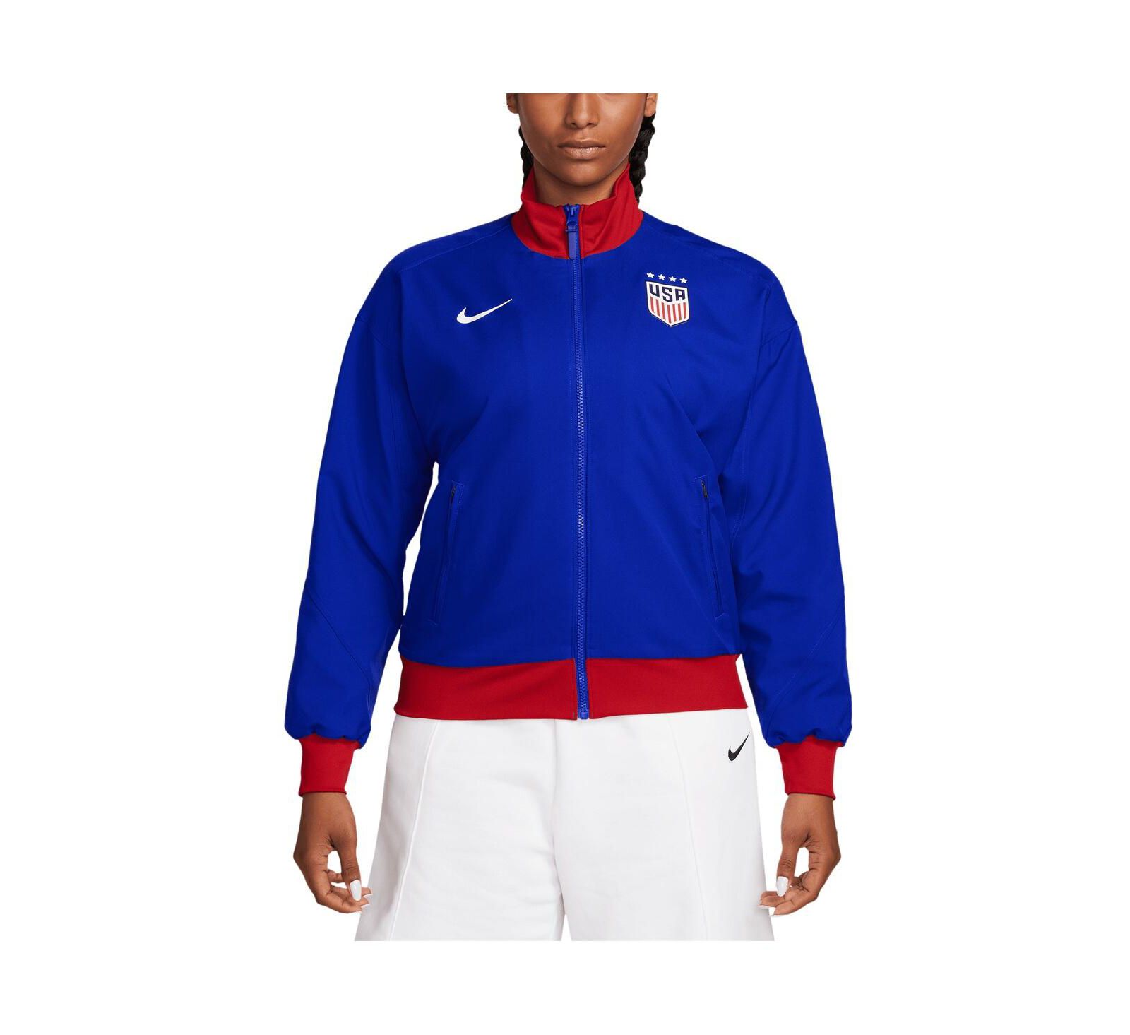 Женская куртка Nike Royal USWNT 224 Strike Anthem Full-Zip