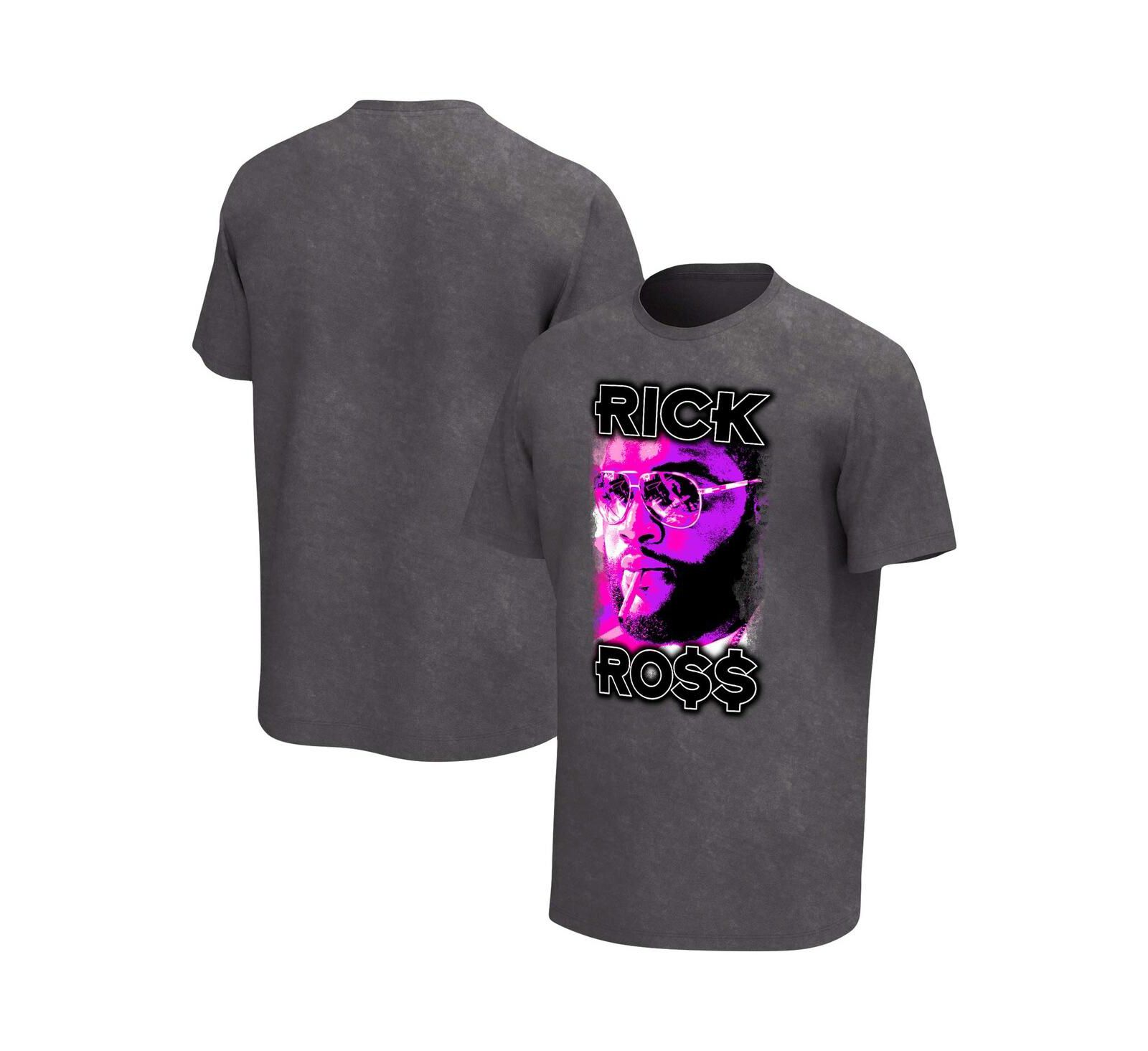 Philcos Мужская футболка Rick Ross Smoking Washed Graphic