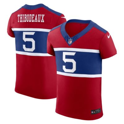 Мужская игровая джерси Nike Kayvon Thibodeaux Century Red New York Giants Alternate Vapor F.U.S.E. Elite