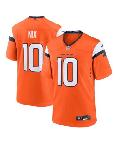 Nike Мужская джерси Bo Nix Denver Broncos 2024 NFL Draft
