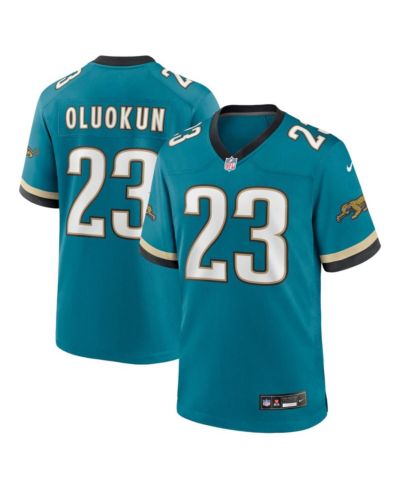 Nike Men's Foye Oluokun Teal Jacksonville Jaguars Prowler Throwback Player Game Jersey
