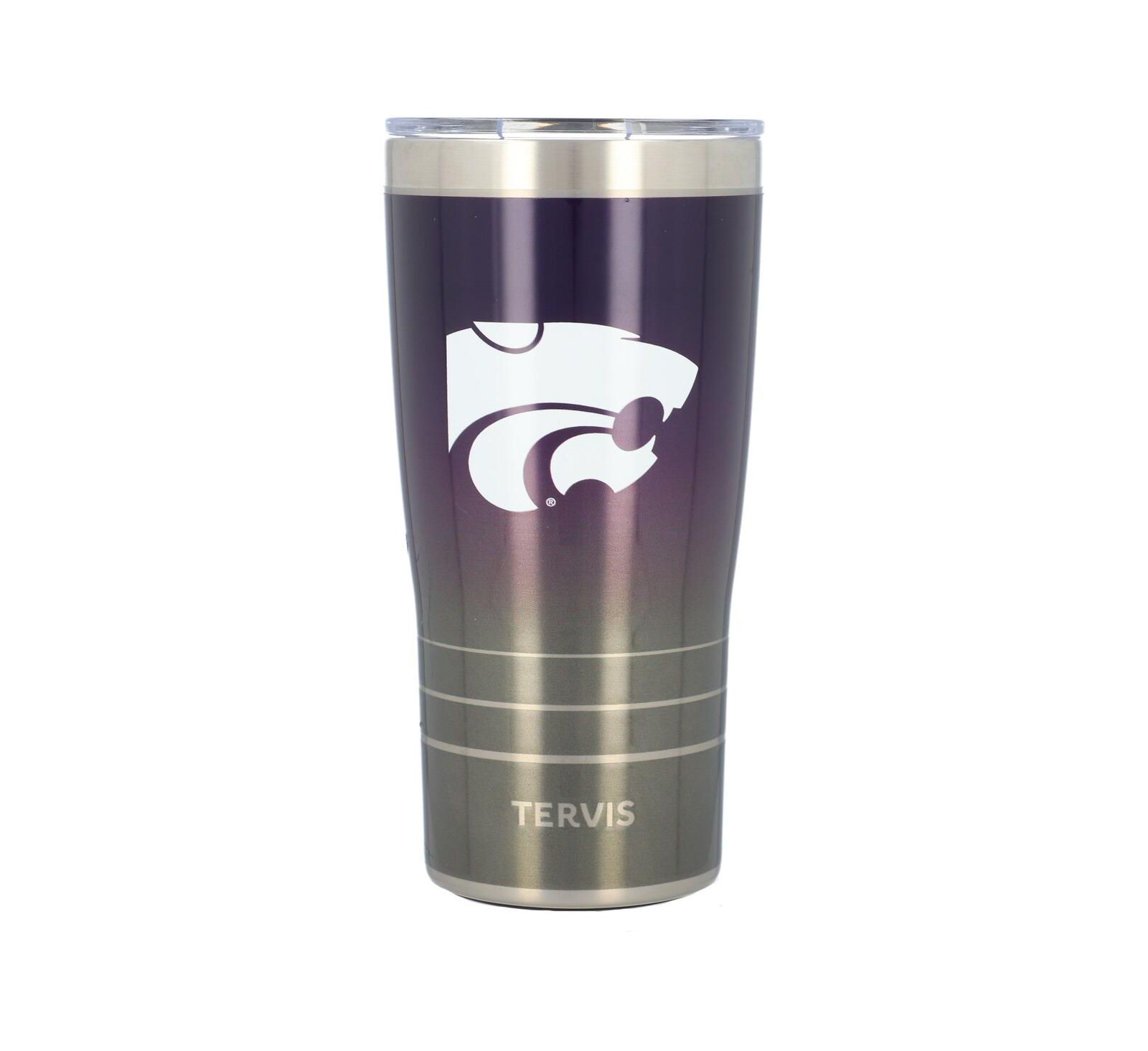 Термокружка Tervis Tumbler Kansas State Wildcats 20oz. Ombre Stainless Steel