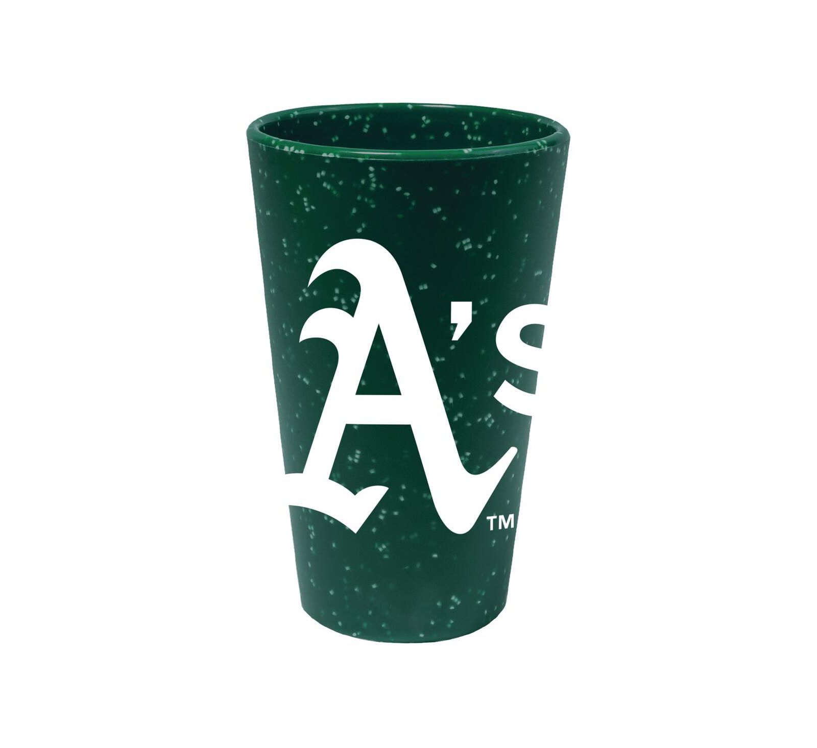 Стакан для коктейлей Wincraft Oakland Athletics 16oz. Team Color Silicone Pint Glass