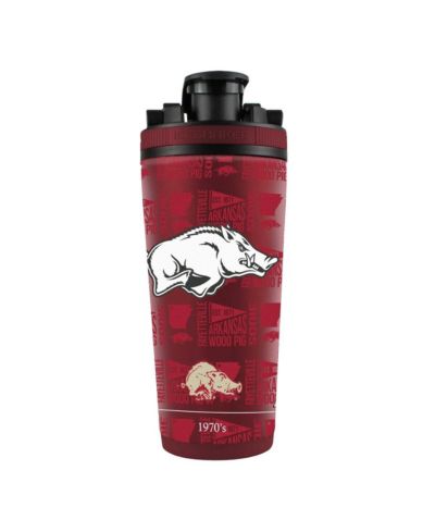 Ice Shaker WinCraft Arkansas Razorbacks бутылка из нержавеющей стали 26oz.