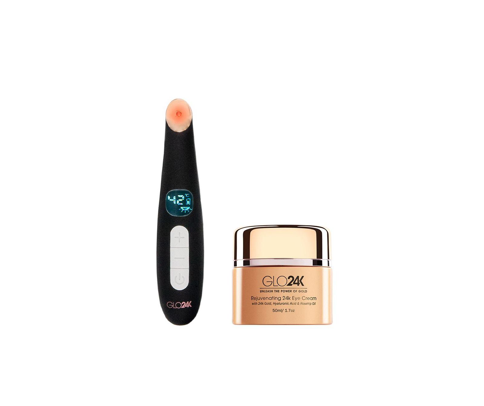 Triple Action Eye Care Therapy Wand + 24K Eye Cream