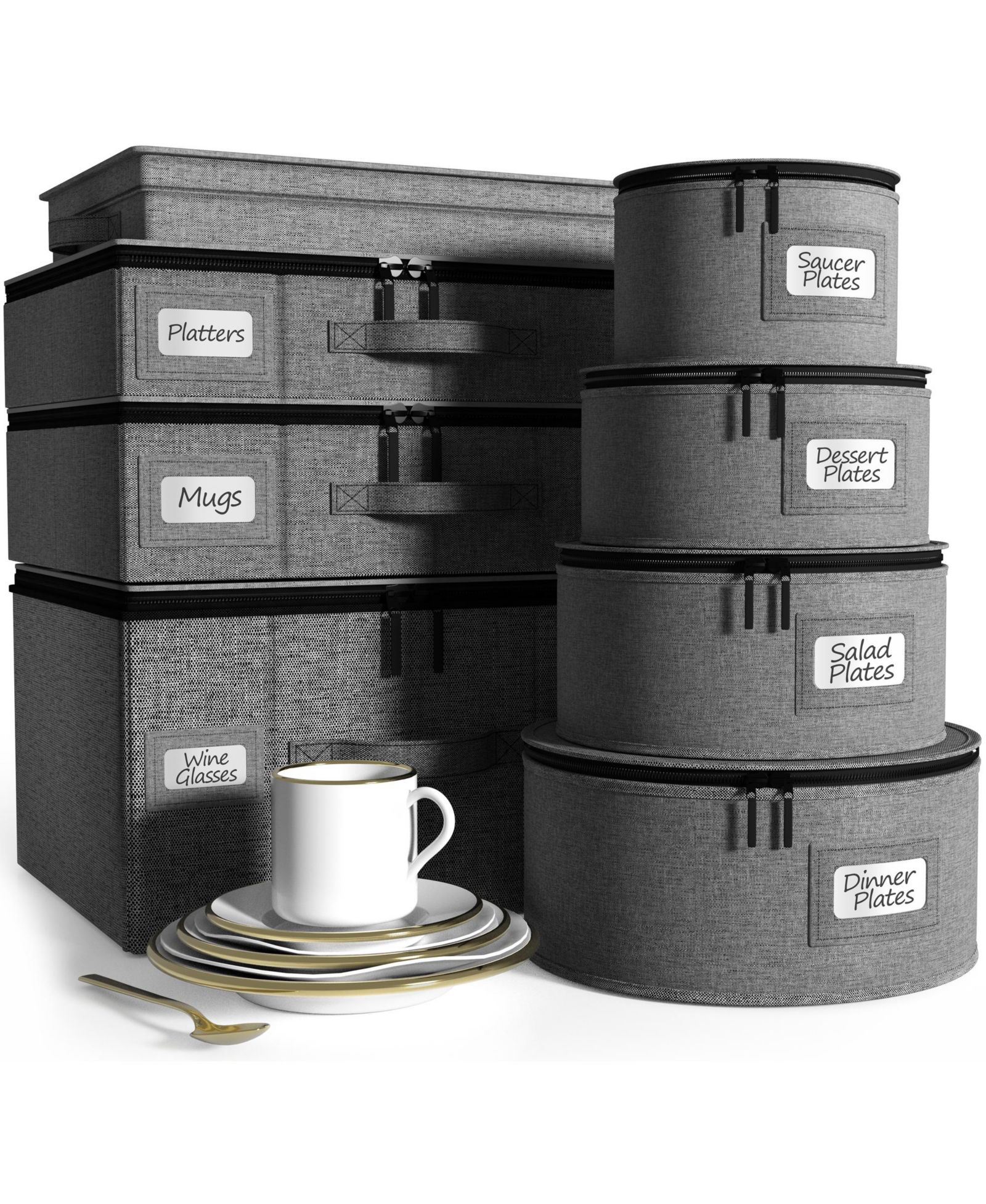 Контейнеры для хранения посуды Sorbus 8 Piece Hard Shell