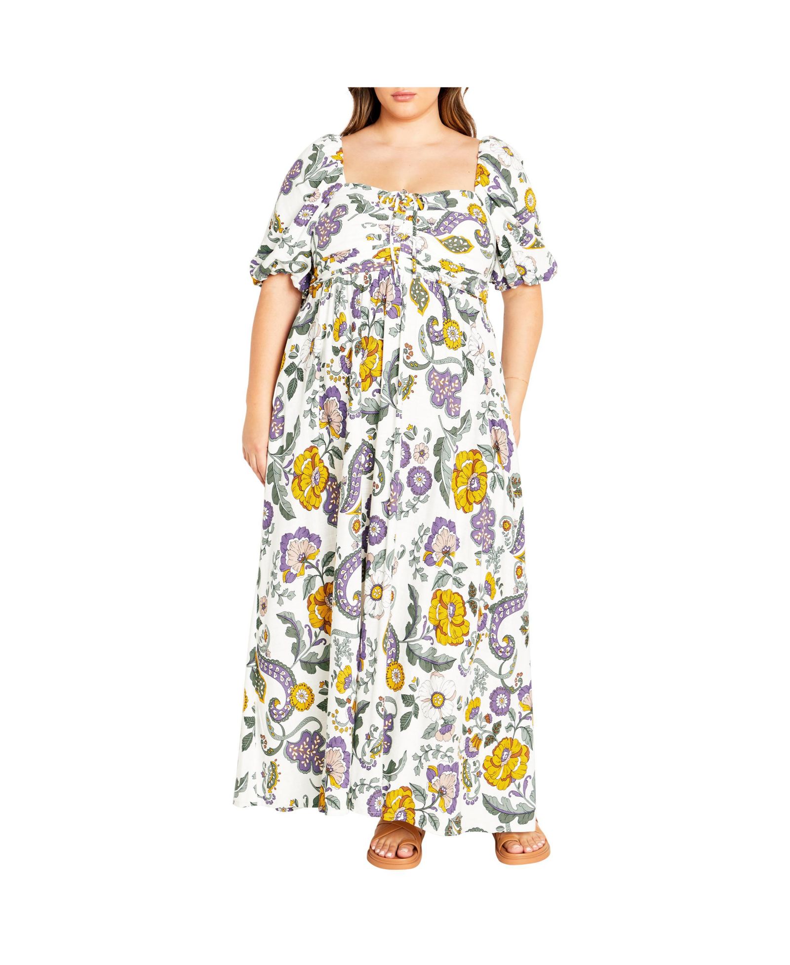 Платье CITY CHIC Plus Size Ellea Maxi