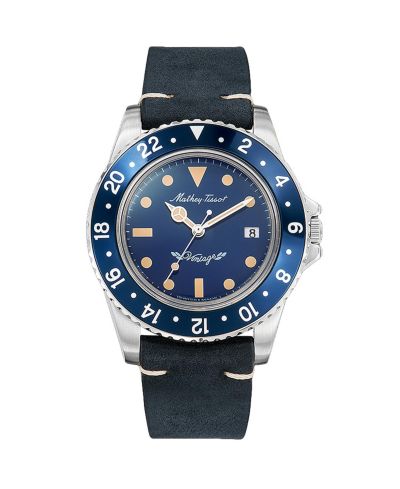 Мужские часы Mathey Tissot Vintage Blue Dial - H900ALBU
