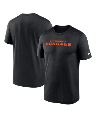Мужская футболка Nike Black Cincinnati Bengals Primetime Legend Performance