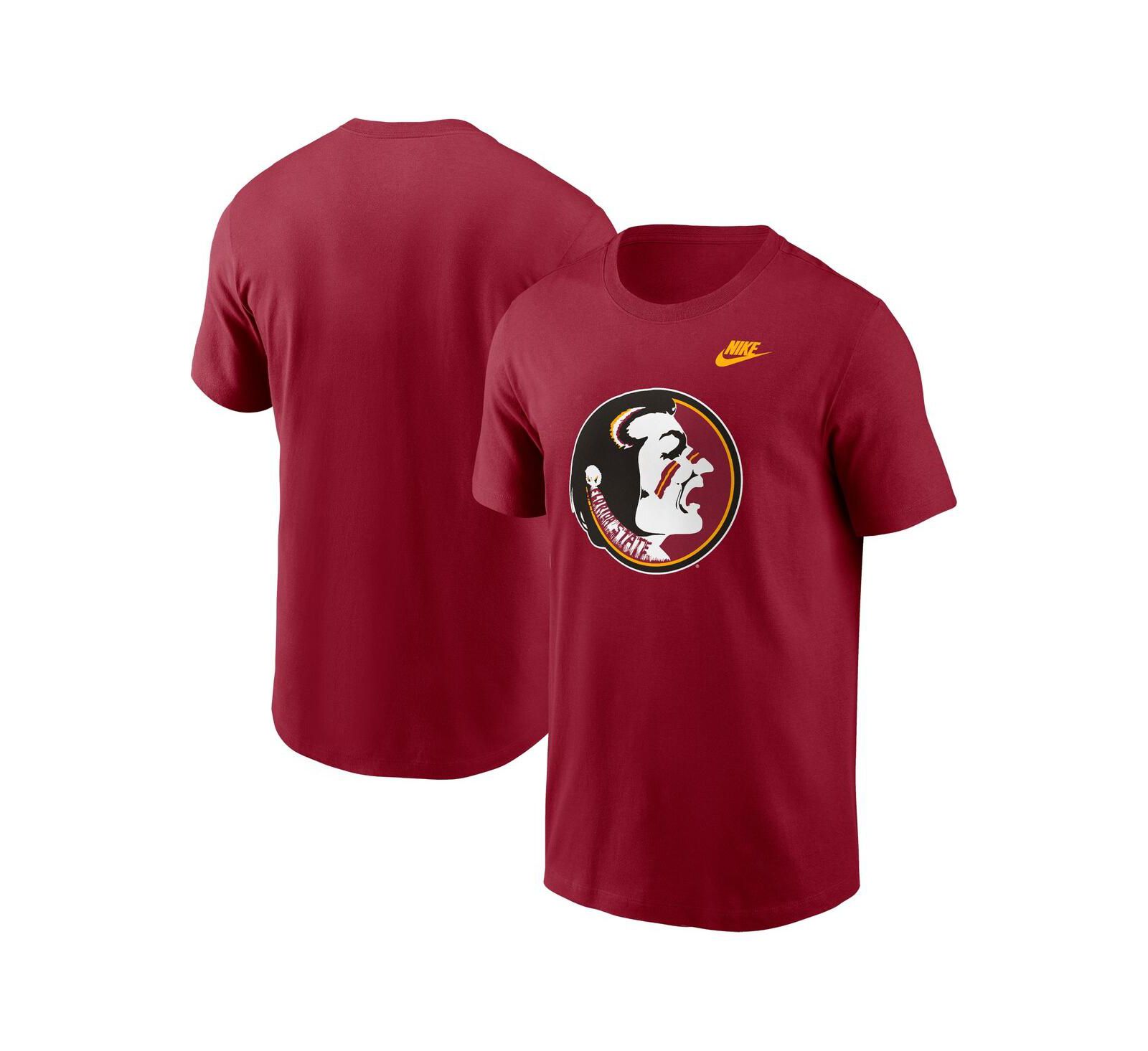 Nike Мужская футболка Garnet Florida State Seminoles Legacy Alternate Logo