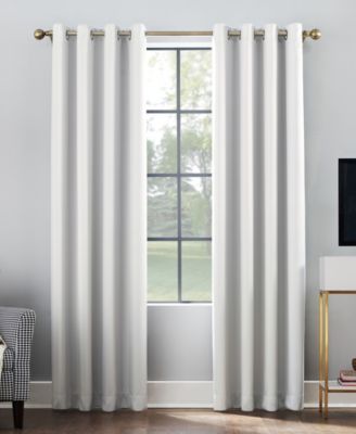 Sun Zero Oslo Theater Grade Extreme 100% Blackout Grommet Curtain Panel, 52" x 108