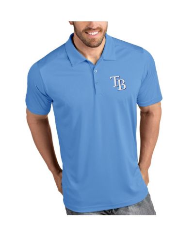Antigua Мужской Light Blue Tampa Bay Rays Tribute Polo