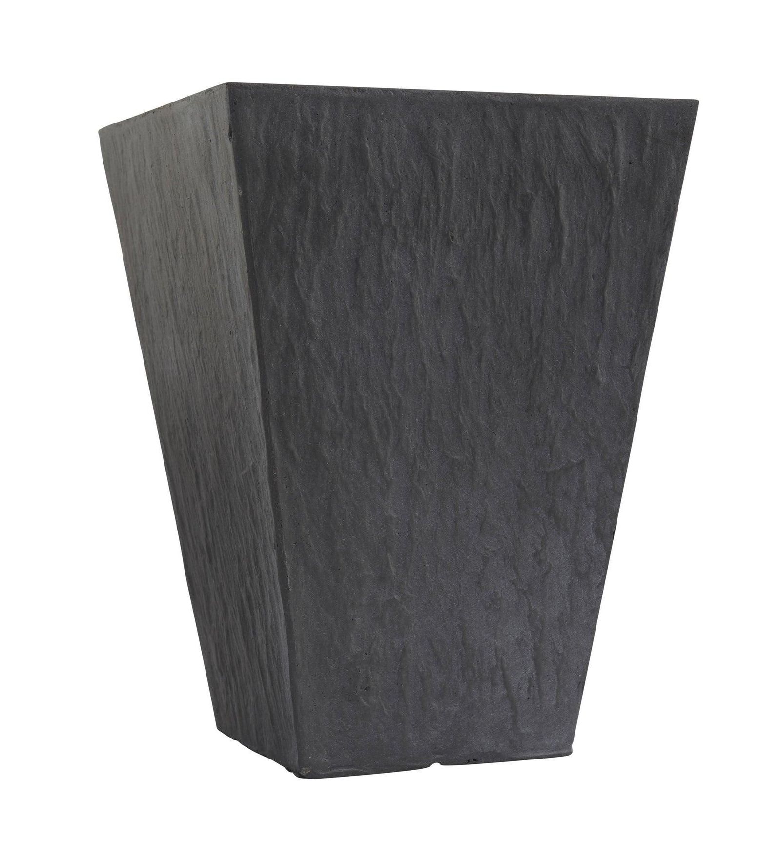 16 Inch Slate Planter Indoor Outdoor Decorative Plant Pot