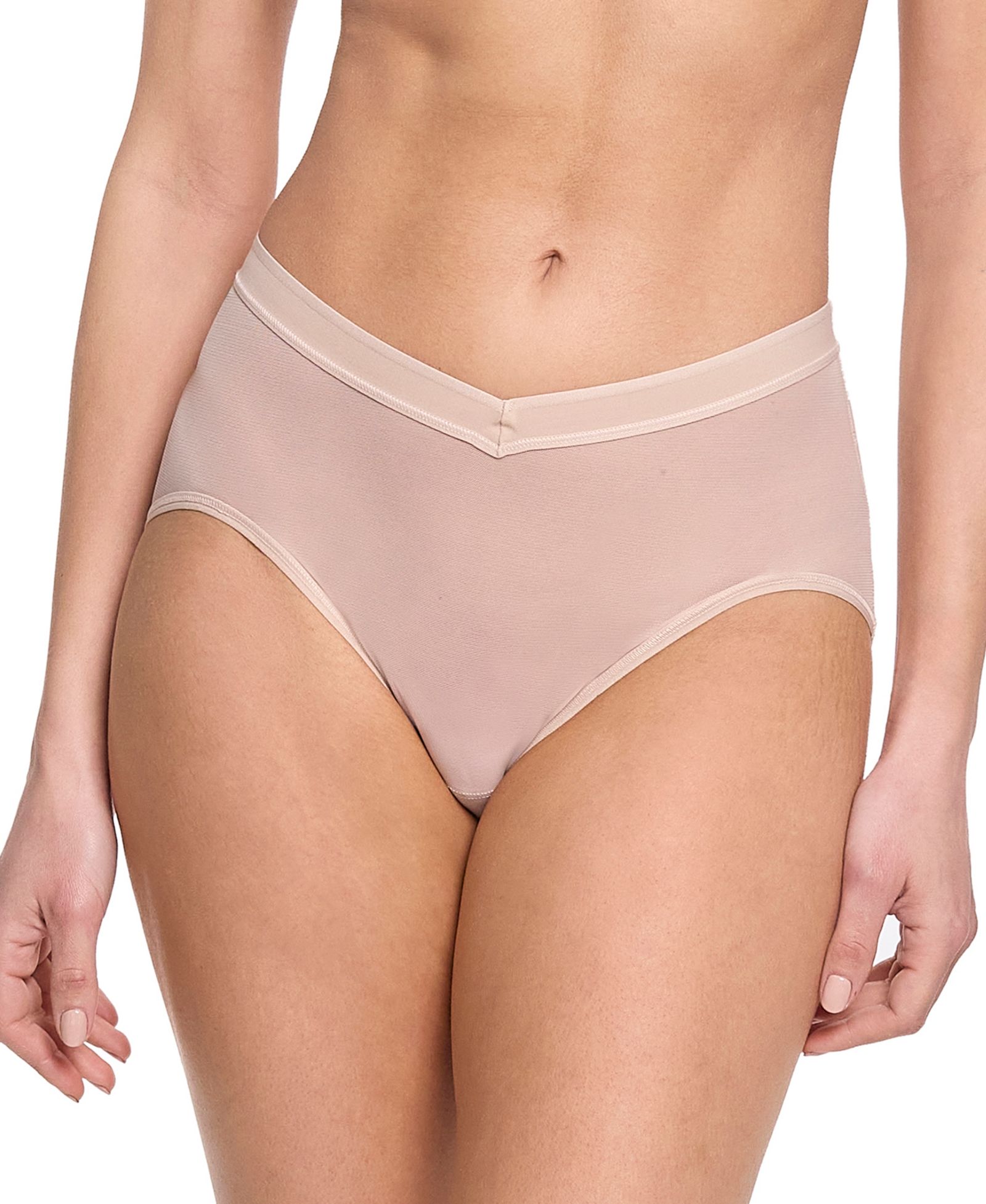 Hanky Panky Женские сетчатые трусики с высоким вырезом