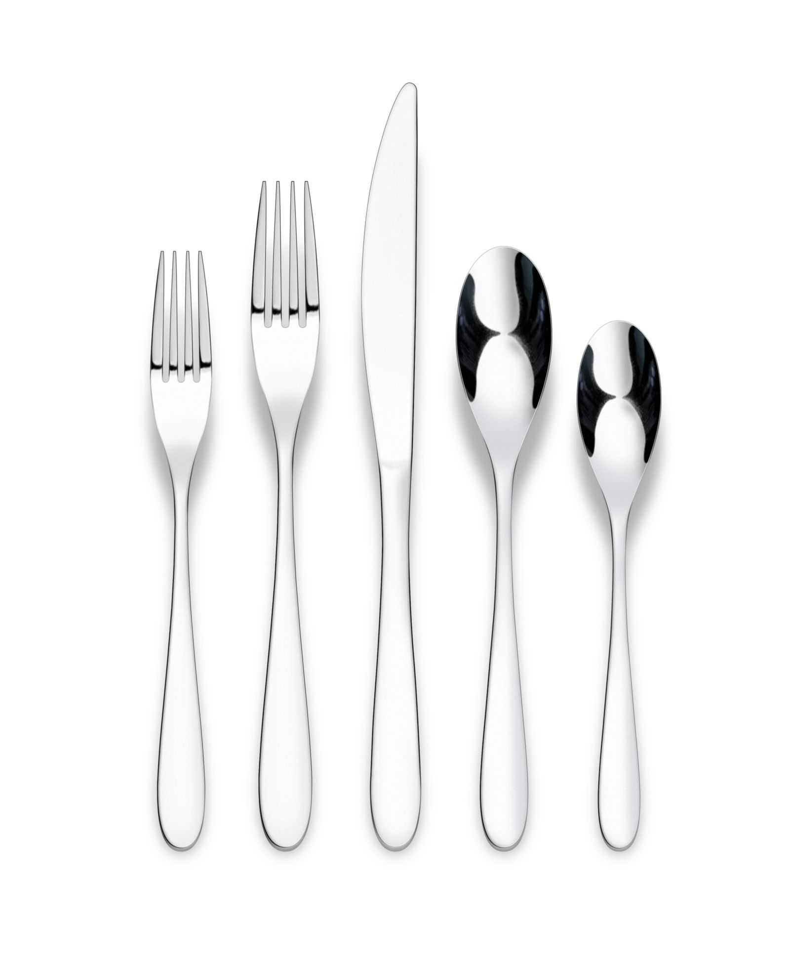 Ornative Percival Mirror 20 Piece Flatware Set, Service for 4
