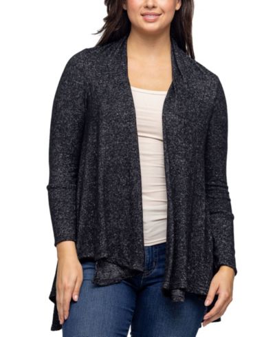 24seven Comfort Apparel Женский уютный кардиган с длинным рукавом