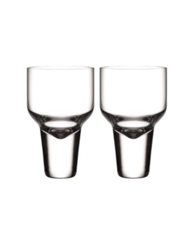 Nude Glass Gravity Small Cocktail Glasses, Set of 2