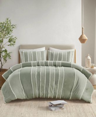 INK+IVY Striped Shay 3-Piece Comforter Set, King/California King