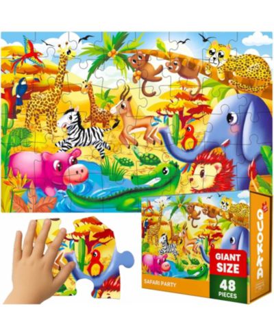 Quokka Dino 48-Piece Giant Floor Puzzle, Ages 4-6