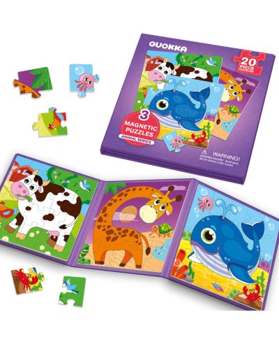 Whale, Cow, Giraffe