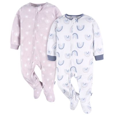 Gerber комбинезон для малышей Gerber с ножками, 2 шт