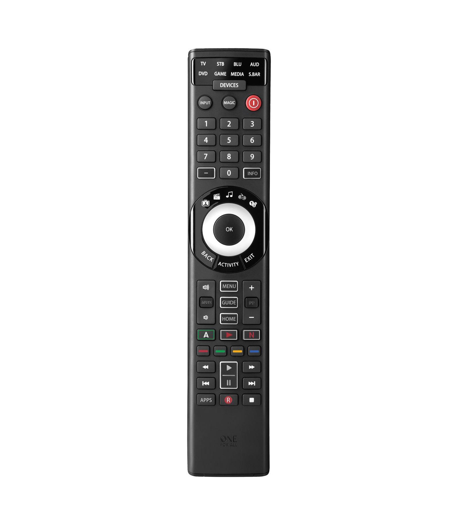 One For All Smart Control 8 Universal Remote Control