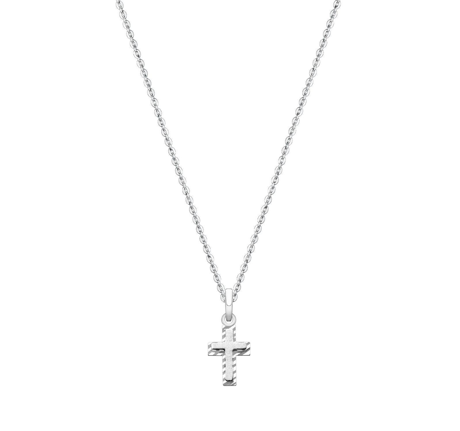 Подвеска Tiny Blessings 14K Gold Beautifully Beveled Cross
