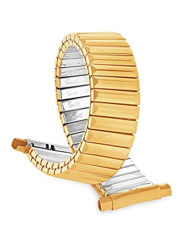 Мужской регулируемый ремешок Speidel Twist-O-Flex 16-22MM Gold Regular Straight End