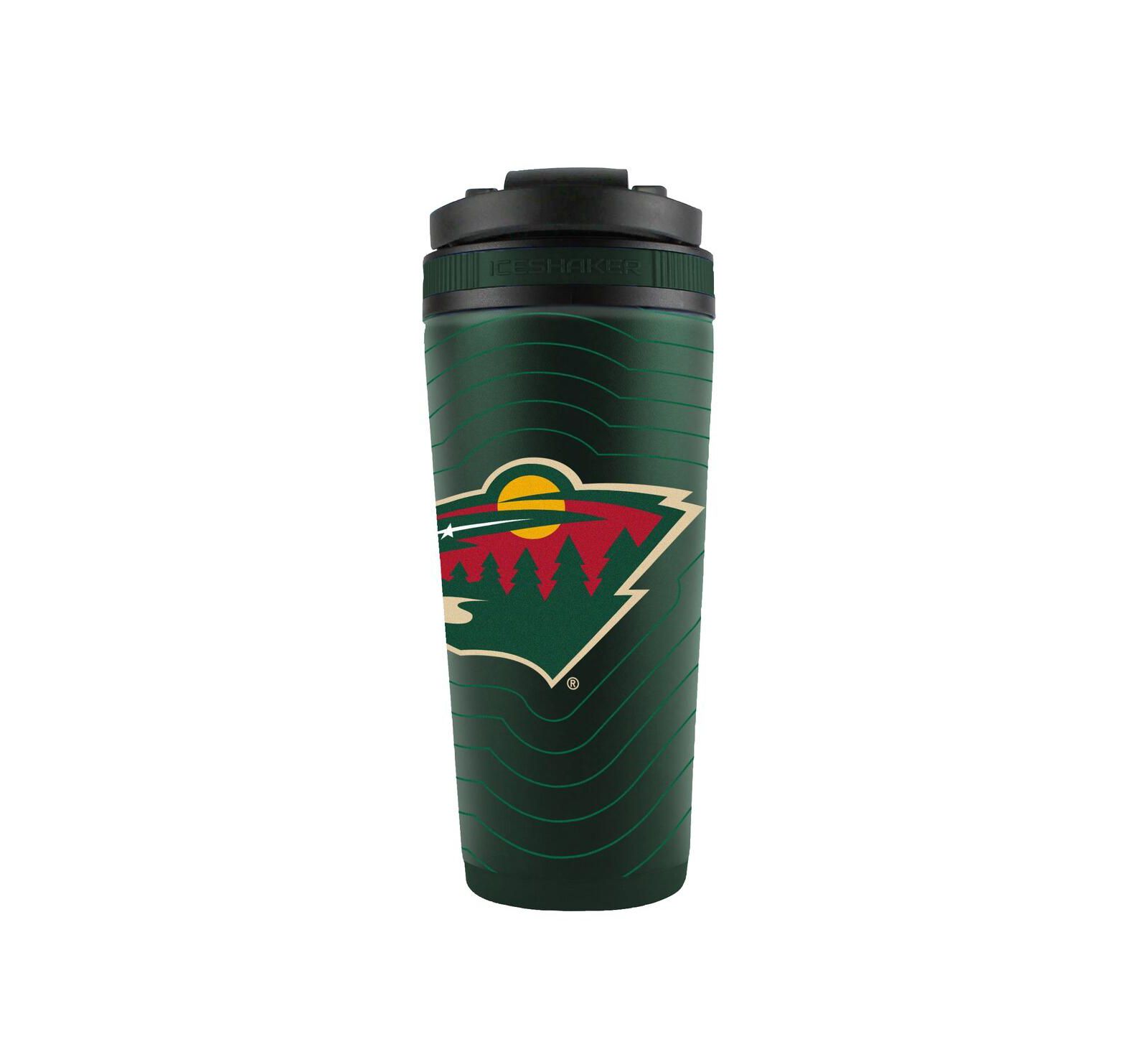 Бутылка для льда Ice Shaker Minnesota Wild 26oz. 4D Stainless Steel Ice Shaker Bottle