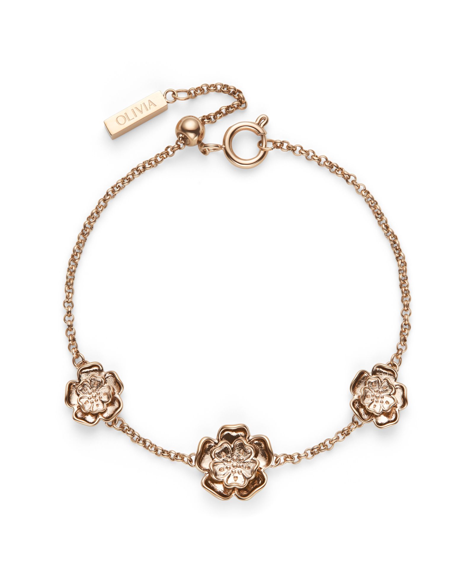 Женский браслет Olivia Burton Tudor Rose Gold-Plated