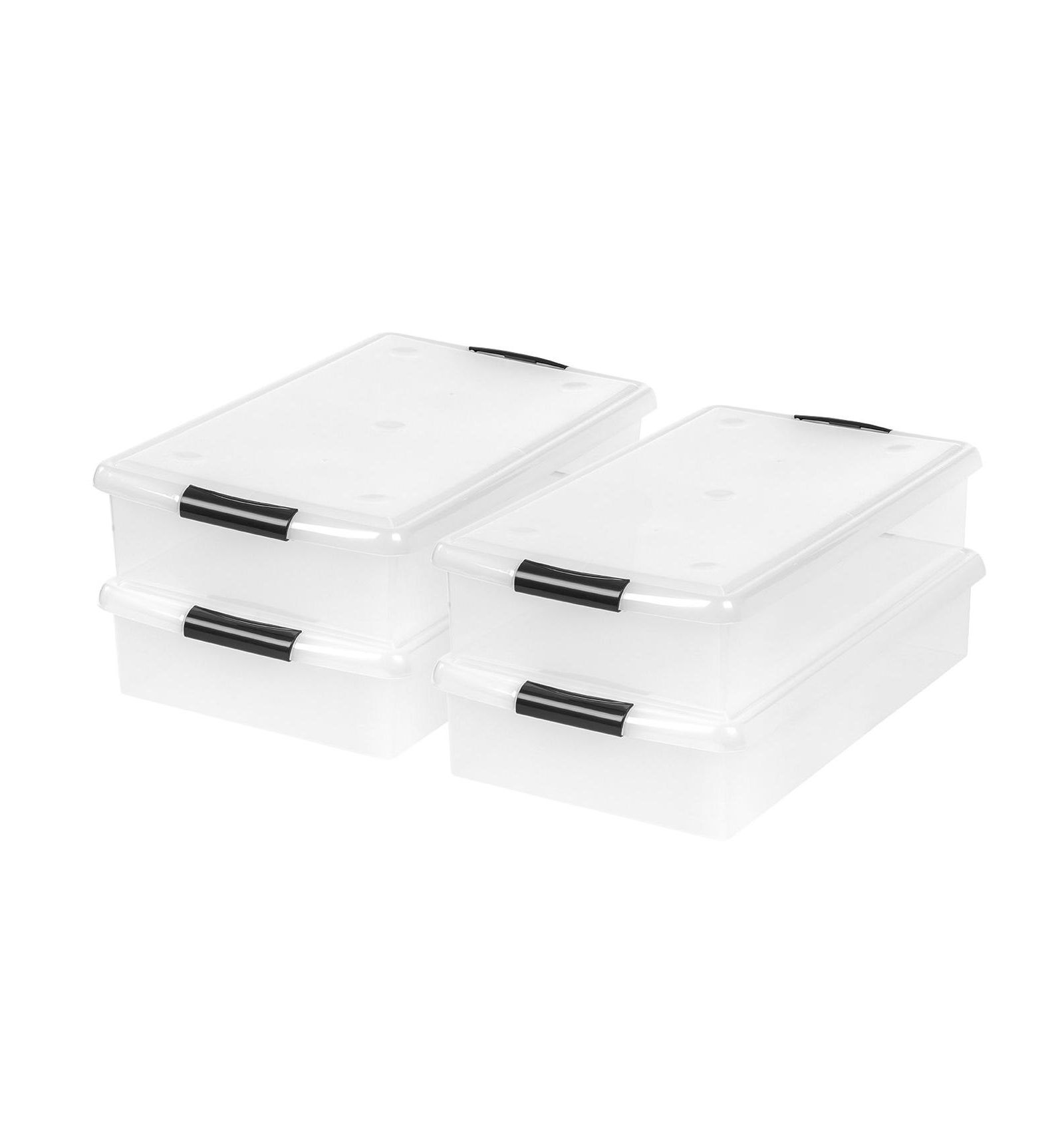 Контейнер для хранения IRIS 40 Qt Plastic Under Bed Stackable