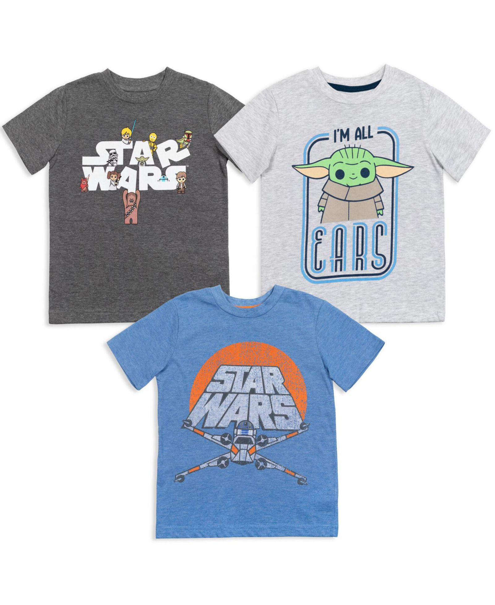 Детские футболки Star Wars The Mandalorian 3 Pack