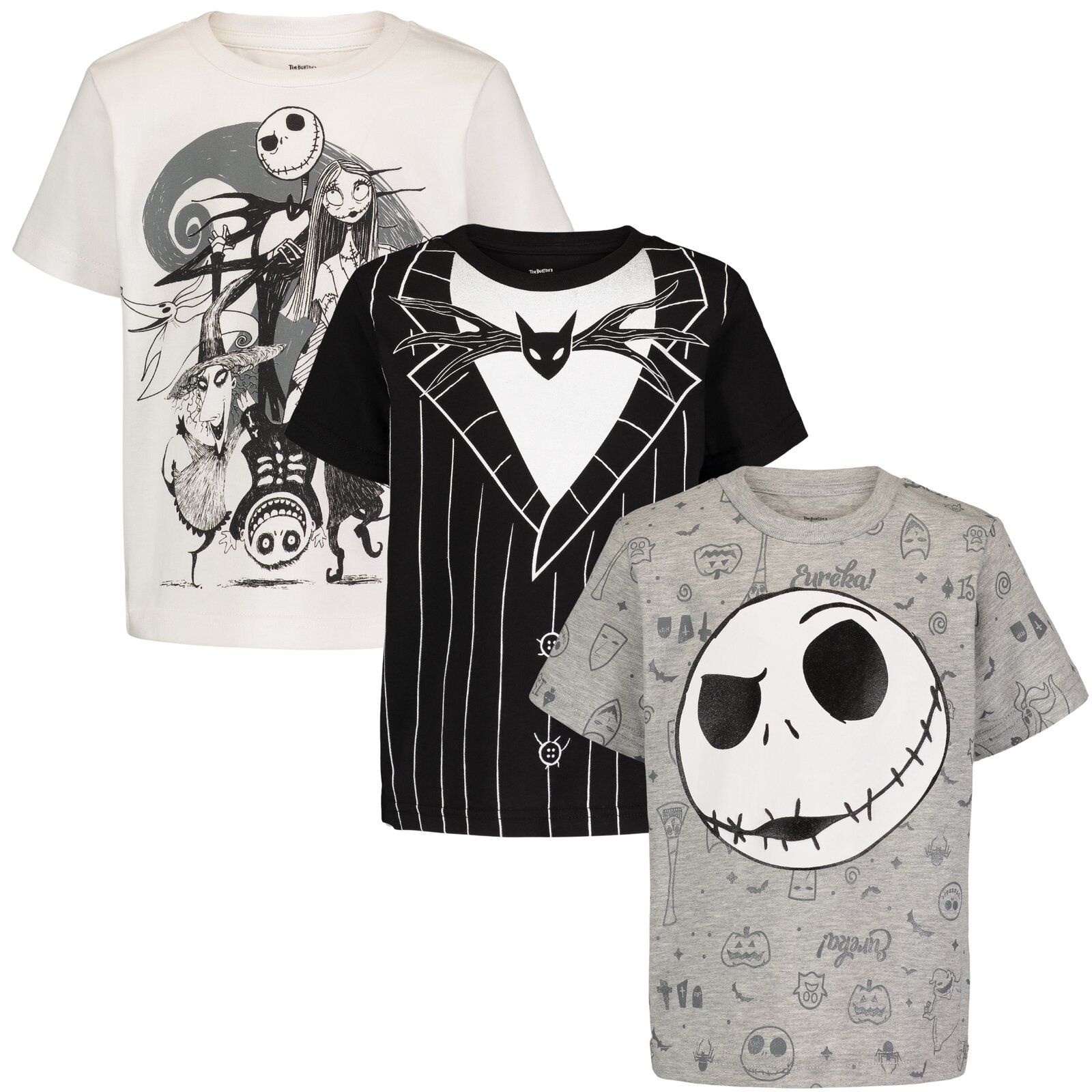 Nightmare Before Christmas Детский набор из 3 футболок
