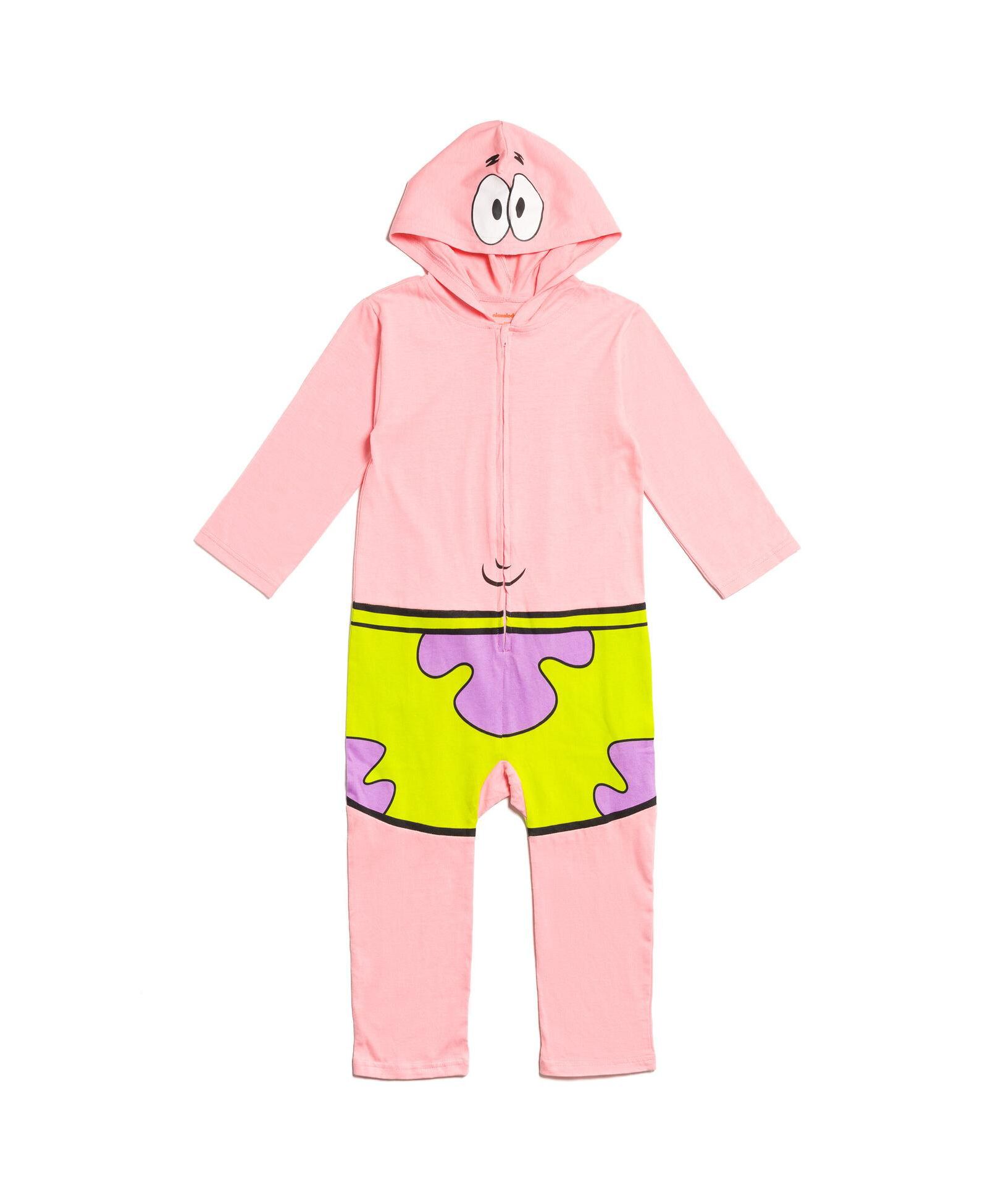 Костюм SpongeBob SquarePants Boys Patrick Zip Up Cosplay Coverall