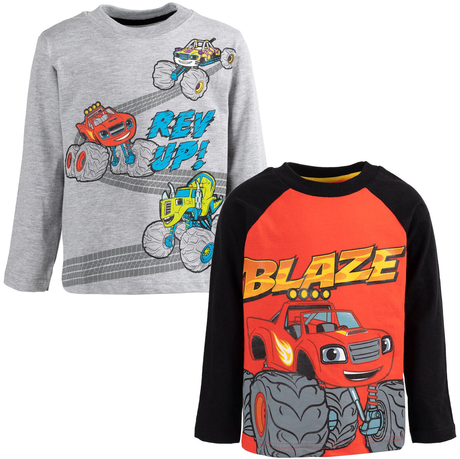 Blaze and the Monster Machines Toddler Boys 2 Pack T-Shirts