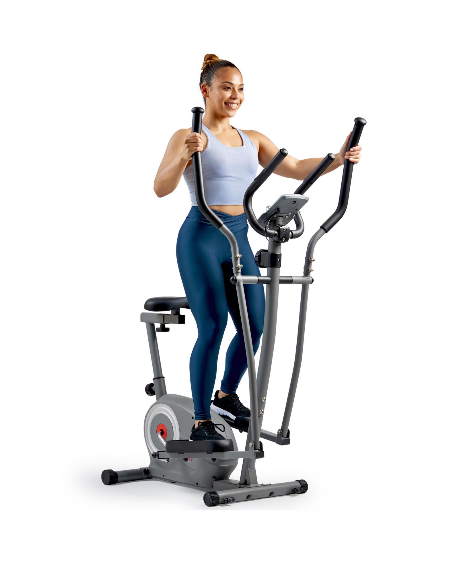Эллиптический тренажер Sunny Health & Fitness Smart Compact Sit and Stand